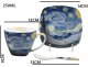 Carmani Filianki porcelanowe Van Gogh Gwiadzista Noc (327) 2