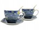 Carmani Filianki porcelanowe Van Gogh Gwiadzista Noc (327) 1