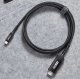 Adapter AV JSAUX Kabel Adapter USB-C 3.1 Typ C DO HDMI 4K MHL 300cm TV 3m Czarny (7755) 1