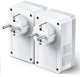 Adapter powerline TP-Link Set przelotowy (AV600, 1x100Mb/s, HomePlug AV) (TL-PA4010P KIT) 2