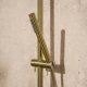 Zestaw prysznicowy momali Deszczownia premium z baterią natryskową termostatyczną KFA Moza 5736-920-39, Brushed Light Gold PVD 3