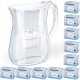 Dzbanek filtrujący Aquaphor Wodę LAGO biały 3.8L, 10 wkładów Maxfor+ 1