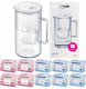 Dzbanek filtrujący Aquaphor Szklany Glass biały +10 filtrów Maxfor (4Mg+6) 4