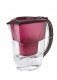 Dzbanek filtrujący Aquaphor Amethyst 2,8 l wiśniowy + butelka filtrująca City 0,5 l bordowa 2