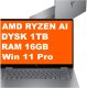 Laptop HP OmniBook X 2w1 14-fk0009nax / DC1E7EA / 16GB / 1TB / Radeon 860M / 14" 3k / Win 11 Pro / Srebrny 1
