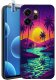 krainaGSM Etui Do Oppo Reno 15 Pro 5G Lato Letnie Vibe Kolorowe Wzory + Szkło 9H 1