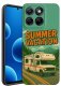 krainaGSM Etui Do Motorola Edge 70 Fusion Auto Motor Z Samochodami Kolorowe Wzory 1