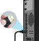 Kabel Tradebit Przewód DisplayPort do HDMI 4k DP-HDMI 1m (8185) 4