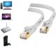Tradebit Kabel sieciowy LAN ETHERNET płaski SFTP CAT7 2m (8190) 6