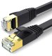 Tradebit Kabel sieciowy LAN ETHERNET płaski SFTP CAT7 3m czarny (8130) 3
