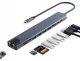 Stacja/replikator Tradebit Stacja dokująca HUB USB-C HDMI 4k USB 3.0 87W LAN PD Power Delivery 87W (6380) 1