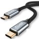 Kabel USB Tradebit Przewód USB-C USB-C 3.1 POWER DELIVERY 100W QC 4.0 5A 2M (8135) 3