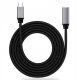 Kabel USB Tradebit Przedłużacz USB-C Thunderbolt 3 10GB 100W 4K 1M (8136) 1