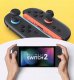 JSAUX Nakładki Gumki na Joy-Con 6w1 do konsoli Nintendo Switch 2 Czarne (7743) 4
