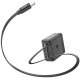Ładowarka Tradebit Wieloportowa Ładowarka Sieciowa GaN 100W z Wbudowanym Kablem USB-C USB-A (7780) 2
