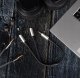 Kabel Reagle Rozdzielacz Kabel MINI JACK na 2 Słuchawki AUX OFC (5905261350329) 5