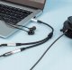 Kabel Reagle Rozdzielacz Kabel MINI JACK na 2 Słuchawki AUX OFC (5905261350329) 6