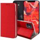Hello Case Etui z Klapką Do Apple iPhone 12 Mini (Czerwone, Zamykane, Kabura) Szkło (BNDL3926) 1