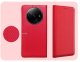 Hello Case Etui z Klapką Do Xiaomi Redmi A3 (Czerwone, Zamykane, Magnetyczne) Szkło (BNDL5225) 4