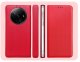 Hello Case Etui z Klapką Do Xiaomi Redmi A3 (Czerwone, Zamykane, Magnetyczne) Szkło (BNDL5225) 6