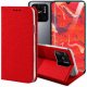 Hello Case Etui z klapką do Xiaomi Redmi 10C / 12C (czerwone, zamykane, Case) szkło (BNDL4149) 1
