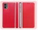 Hello Case Etui z klapką do Motorola Moto E22 / E22i (czerwone, zamykane) + szkło (BNDL4153) 6