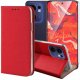 Hello Case Etui do Oppo Reno13 F 4G / 5G z klapką, zamykane, kabura czerwone + szkło (BUND2133) 1