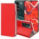 Hello Case Etui z Klapką Do Realme C71 (Czerwone, Zamykane, Magnetyczne, Case) Szkło (BUND2142) 1