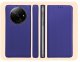 Hello Case Etui z klapką do Xiaomi Redmi A3 (granatowe, magnetyczne, zamykane) szkło (BNDL4177) 6