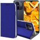 Hello Case Etui z Klapką Do Xiaomi Redmi 12c / 10c (Granatowe, Magnetyczne) Szkło (BNDL4188) 1
