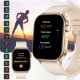 Smartwatch Rubicon Zestaw damski zegarek smartwatch F42 -GPS- beżowy + bransoletka (RNCF42-BEIGE-TB2-NE) 7