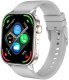 Smartwatch Rubicon Zestaw damski zegarek Smartwatch F42 -GPS- szary/srebrny + bransoletka (RNCF42-SILVER-TB2-NE) 13