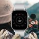 Smartwatch Rubicon Zestaw damski zegarek Smartwatch F42 -GPS- szary/srebrny + bransoletka (RNCF42-SILVER-TB2-NE) 5