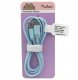 Kabel USB Huslog USB-A-USB-C Pusheen 1,5 m, niebieski (5902983633563) 2