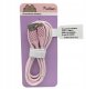 Kabel USB Huslog USB-A-USB-C Pusheen 1,5 m, różowy (5902983633556) 2