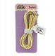 Kabel USB Huslog USB-C-USB-C Pusheen 1,5 m, żółty (5902983633549) 2