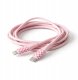 Kabel USB Huslog USB-C-Lightning Pusheen 1,5 m, różowy (5902983633488) 1