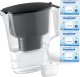 Dzbanek filtrujący Aquaphor Wodę Time Czarny 2,5L z 4 wkładami maxfor+ B25 1