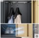 Jan Nowak Szafka ubraniowa metalowa pracownicza głęboka 2-drzwiowa antracyt/orzech, 292x1720x600 mm: BARTEK 1 Plus D600 Eco* Design (5907367516630) 2