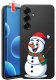krainaGSM Etui Do Samsung S26+ Plus Wzory | Silikonowe Matt Case + Szkło 9H 1