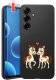 krainaGSM Etui Do Samsung S26+ Plus Wzory | Silikonowe Matt Case + Szkło 9H 1