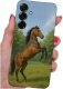 krainaGSM Etui Do Samsung S26+ Plus Wzory | Silikonowe Matt Case + Szkło 9H 4