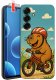 krainaGSM Etui Do Samsung S26+ Plus Wzory | Silikonowe Matt Case + Szkło 9H 1