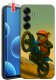 krainaGSM Etui Do Samsung S26+ Plus Wzory | Silikonowe Matt Case + Szkło 9H 1