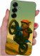 krainaGSM Etui Do Samsung S26+ Plus Wzory | Silikonowe Matt Case + Szkło 9H 4