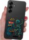 krainaGSM Etui Do Samsung S26+ Plus Wzory | Silikonowe Matt Case + Szkło 9H 4