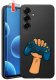 krainaGSM Etui Do Samsung S26+ Plus Wzory | Silikonowe Matt Case + Szkło 9H 1