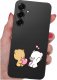 krainaGSM Etui Do Samsung S26+ Plus Wzory | Silikonowe Matt Case + Szkło 9H 4