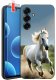 krainaGSM Etui Do Samsung S26+ Plus Wzory | Silikonowe Matt Case + Szkło 9H 1
