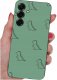 krainaGSM Etui Do Samsung S26+ Plus Wzory | Silikonowe Matt Case + Szkło 9H 4